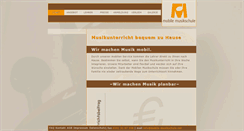 Desktop Screenshot of mobile-musikschule.net